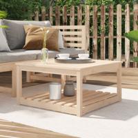 Tuintafel 82,5x82,5x45 cm massief grenenhout Tuintafel 82,5x82,5x45 cm massief grenenhout