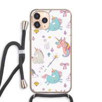 Fantasiewereld: iPhone 11 Pro Transparant Hoesje met koord