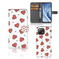 Xiaomi 11 Lite 5G NE | Mi 11 Lite | Telefoon Hoesje | Hearts
