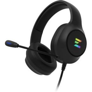 Zalman ZM-HPS310 BK hoofdtelefoon/headset Bedraad Hoofdband Gamen Zwart