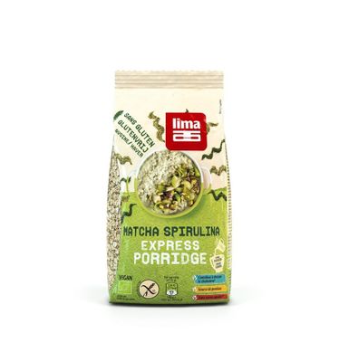 Porridge express matcha spirulina bio