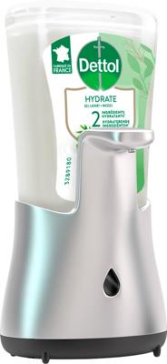 Dettol no touch handzeepdispenser, aloë vera en bamboe, automatisch, navulling van 250 ml