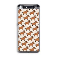 Pony: Samsung Galaxy A80 Transparant Hoesje