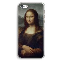 Mona Lisa: iPhone 5 / 5S / SE Transparant Hoesje