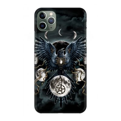 Sinister Wings: Volledig geprint iPhone 11 Pro Max Hoesje