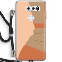 Bikini: LG V30 Transparant Hoesje met koord