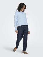 Only Onlsimoni L/s O-neck Cardigan Knt Noos Vest Cashmere Blue