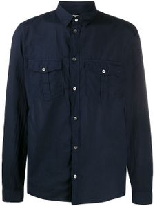 Zadig&Voltaire chemise à logo brodé - Bleu