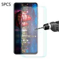 5 pc's ENKAY Hat-Prins 0 26 mm 9H 2.5D gebogen rand gehard glas Film voor Huawei Honor 10 Lite