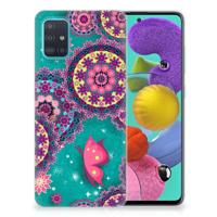 Samsung Galaxy A51 | Hoesje maken | Cirkels en Vlinders