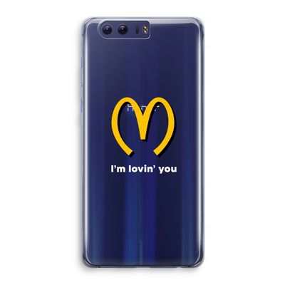 I'm lovin' you: Honor 9 Transparant Hoesje