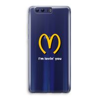 I'm lovin' you: Honor 9 Transparant Hoesje
