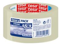 Tesa verpakkingstape 66mx50mm transp 6st Tesa verpakkingstape 66mx50mm transp 6st