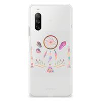 Sony Xperia 10 III Telefoonhoesje met Naam Boho Dreamcatcher