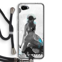 I will not feel a thing: Pixel 3a Transparant Hoesje met koord