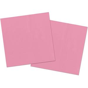 Servetten - 40x st - roze - 33 x 33 cm - papier - feestservetten - lunch/diner servetjes