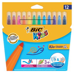 Viltstift Bic 219 kid couleur 1131 assorti breed etui ÃƒÆ' 12st