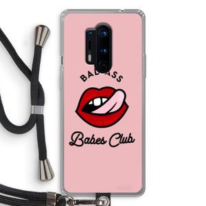Badass Babes Club: OnePlus 8 Pro Transparant Hoesje met koord