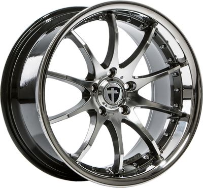 Tomason TN8 Hyperblack diamond polished with Steel lip Tomason TN8 Hyperblack diamond polished with Steel lip