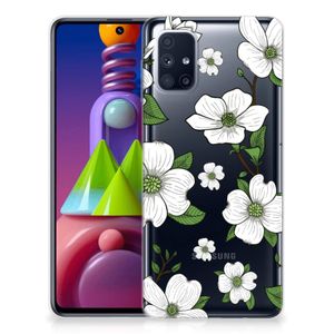 Samsung Galaxy M51 TPU Case Dogwood Flowers