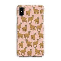 Alpacas: iPhone XS Max Volledig Geprint Hoesje