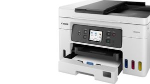 Canon MAXIFY GX4050 Multifunctionele printer A4 Printen ADF, Duplex, LAN, Inktbijvulsysteem, WiFi