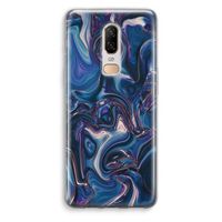 Mirrored Mirage: OnePlus 6 Transparant Hoesje