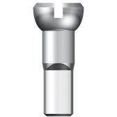 Sapim Spaaknippel 14 polyax 14mm zilver messing (100st)