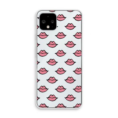 Lipjes: Pixel 4 Transparant Hoesje
