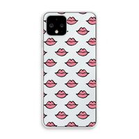 Lipjes: Pixel 4 Transparant Hoesje