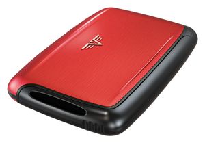 Tru Virtu Pearl Mini Card Case Red Pepper