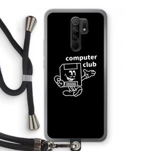 Floppyhead: Xiaomi Redmi 9 Transparant Hoesje met koord