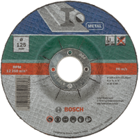 Bosch Accessoires 5-delige doorslijpschijvenset gebogen voor metaal | 125 x 2,5 mm - 2609256333