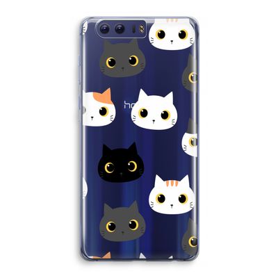 Katten: Honor 9 Transparant Hoesje