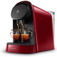 PHILIPS L'Or Barista LM8012 / 51 dubbele espresso capsule koffiemachine - Rood + 9 capsules