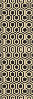 Abstract ontwerp met zeshoeken behang Abstract ontwerp met zeshoeken behang
