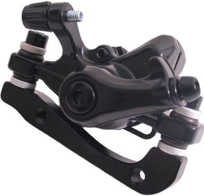 Promax remklauw mechanisch voor remschijf 180 mm voor / 160 mm achter pm / is