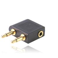 3.5 mm Vliegtuig hoofdtelefoon aansluiting adapter