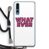 Whatever: Huawei P20 Pro Transparant Hoesje met koord