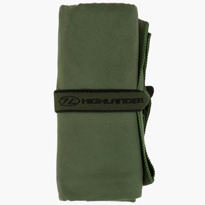 Highlander Towel -S - Olive - Vezelzacht & Super absorberend