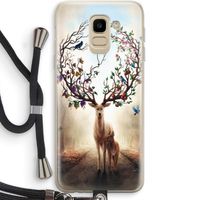 Seasons Change: Samsung Galaxy J6 (2018) Transparant Hoesje met koord