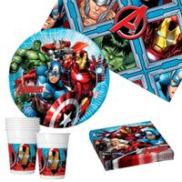 Set feestartikelen The Avengers 37 Onderdelen