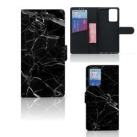 Xiaomi Redmi Note 10 Pro | Bookcase | Marmer Zwart - Origineel Cadeau Vader