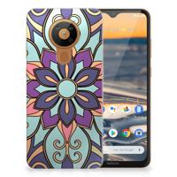 Nokia 5.3 | TPU Case | Purple Flower