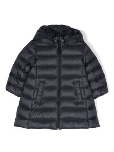 Moncler Enfant doudoune à capuche - Bleu