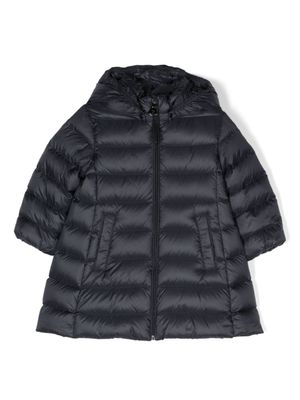 Moncler Enfant doudoune à capuche - Bleu