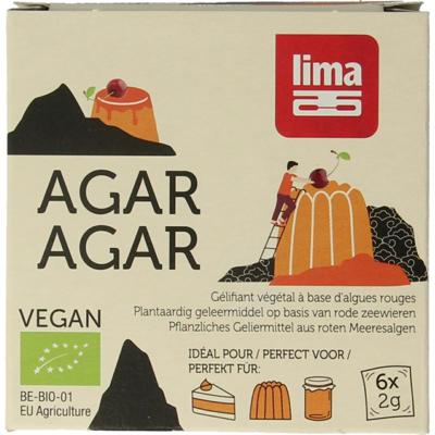Lima Agar agar poeder bio
