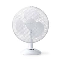 Nedis Tafelventilator | 400 mm | 45 W | Wit | 1 stuk - FNTB10CWT40 FNTB10CWT40 - thumbnail