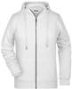 James & Nicholson JN8025 Ladies´ Zip-Hoody - /White - XL