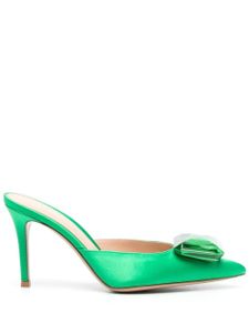 Gianvito Rossi escarpins 90 mm à ornements en cristal - Vert